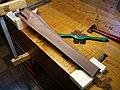 Working The Back Edge With A Spokeshave